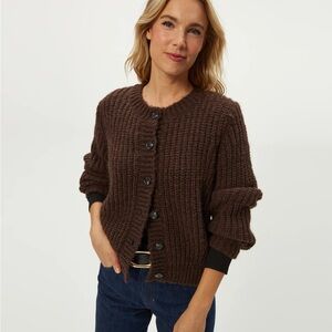 Michael Stars Imogen Crew Neck Sweater | Oversized Tunic Knit | Women’s Small